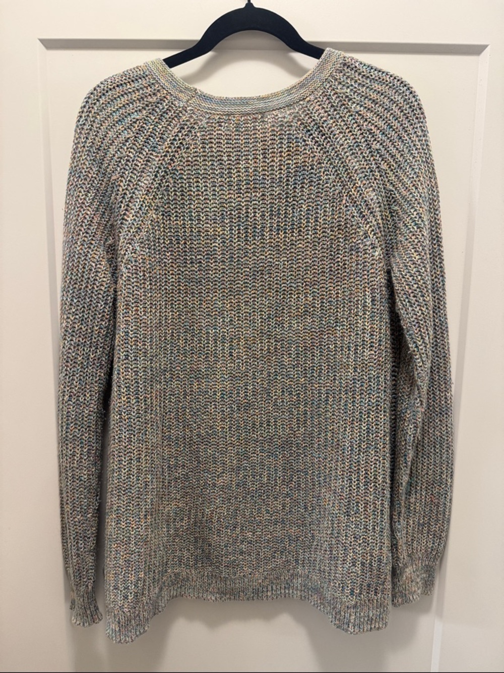 Faded Glory Multicolor Lightweight Crewneck Sweater. XL 16-18 Like New! - Picture 3 of 3